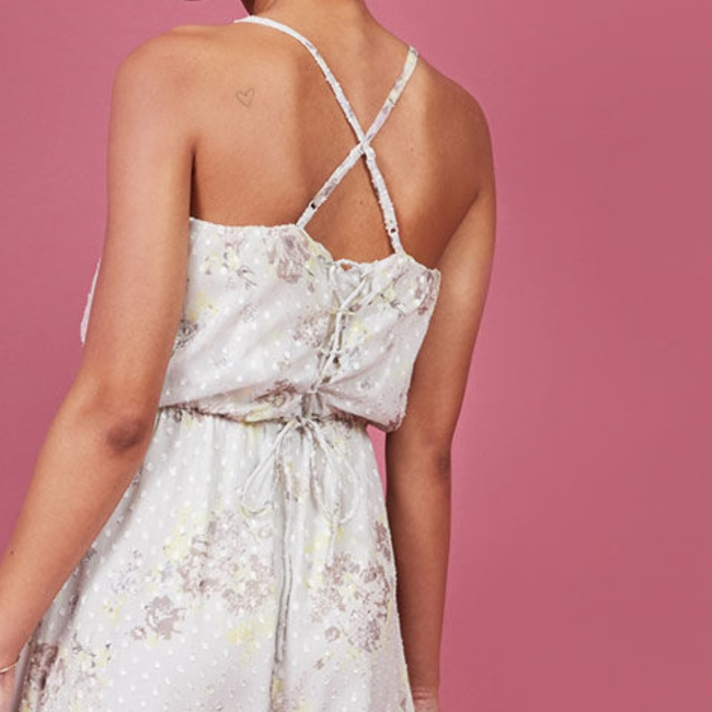 NEW Modcloth All Lovely Botanical Maxi Dress